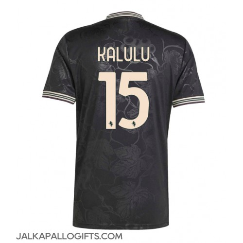 Juventus Pierre Kalulu #15 Kolmaspaita 2025-26 Lyhythihainen
